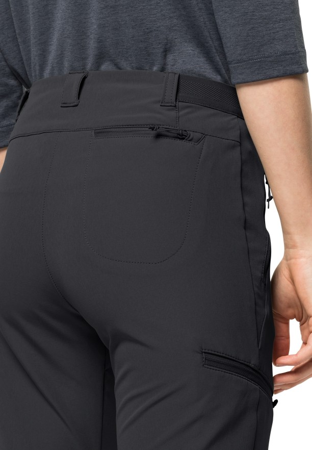 Black Women Jack Wolfskin Geigelstein Hiking Pants | 24010166