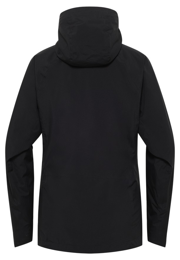 Black Women Jack Wolfskin Glaabach 3in1 Jackets | 87505031