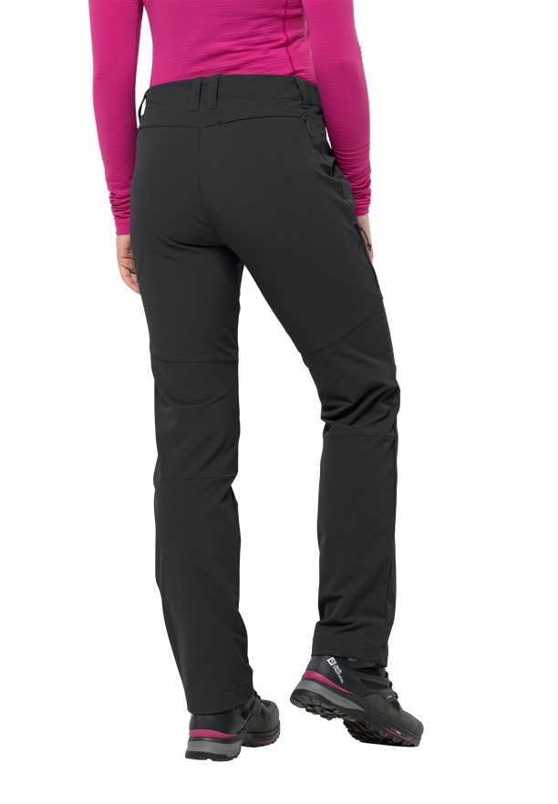 Black Women Jack Wolfskin Glastal Winter Pants | 96668084