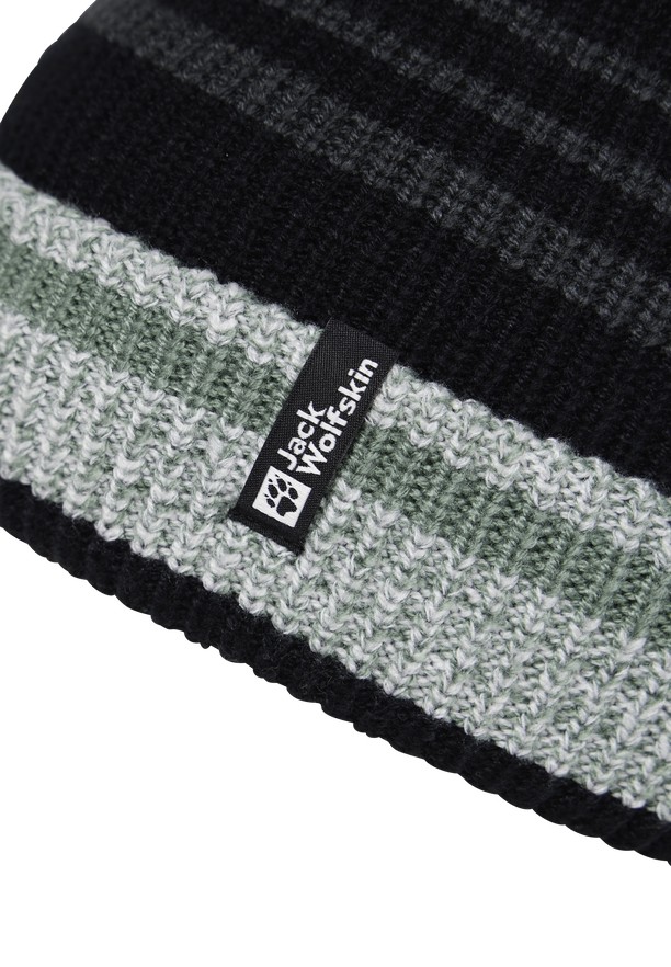 Black Women Jack Wolfskin Gleam Beanie | 65760785