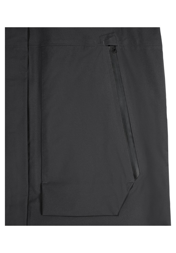 Black Women Jack Wolfskin Goldgewann Coats | 32587480