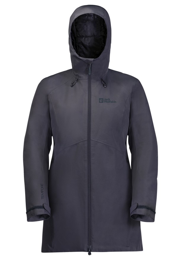 Black Women Jack Wolfskin Heidelstein Ins Winter Jackets | 87298028