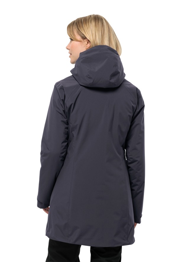 Black Women Jack Wolfskin Heidelstein Ins Winter Jackets | 87298028