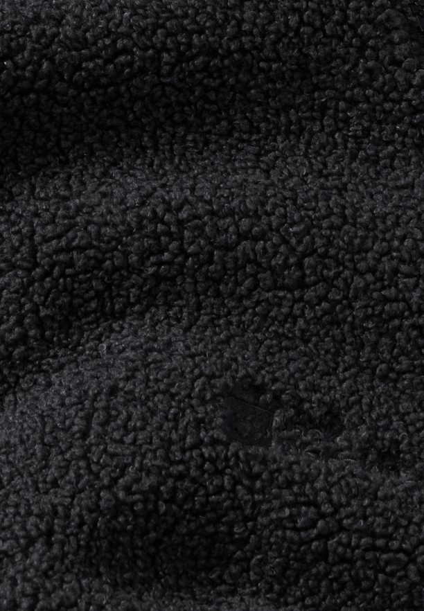 Black Women Jack Wolfskin High Curl Coats | 92030226