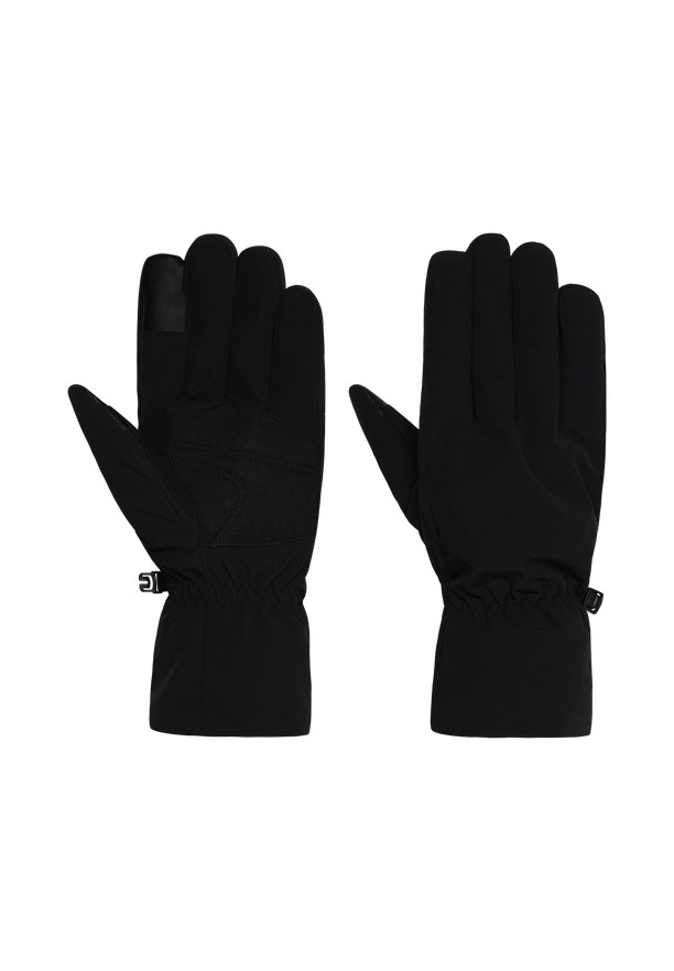 Black Women Jack Wolfskin Highloft Gloves | 38044462