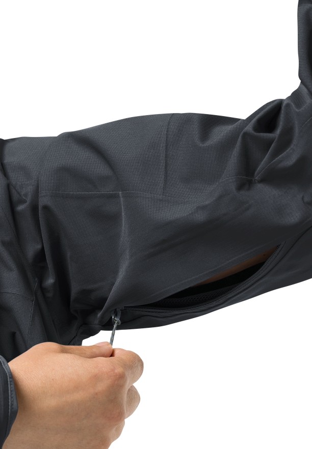 Black Women Jack Wolfskin Kammweg 2l Rain Jackets | 13322006