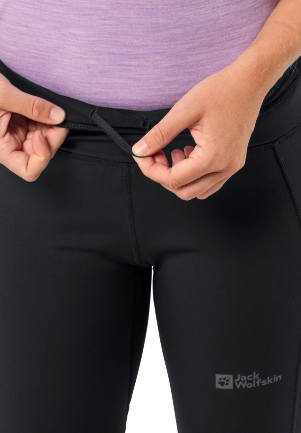 Black Women Jack Wolfskin Kammweg Tight | 53697819