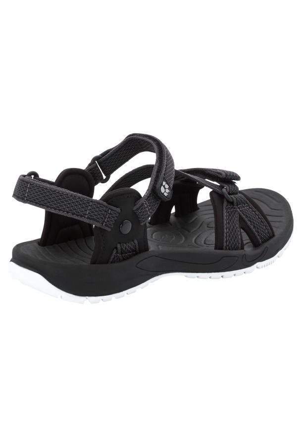 Black Women Jack Wolfskin Lakewood Ride Sandals | 44296994