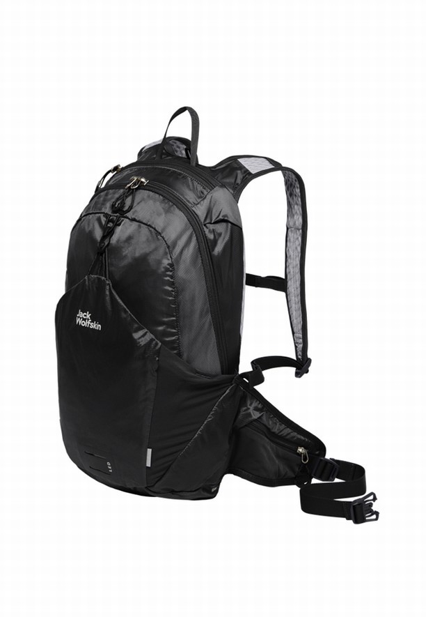 Black Women Jack Wolfskin Moab Jam 16 Bike Backpack | 47213043