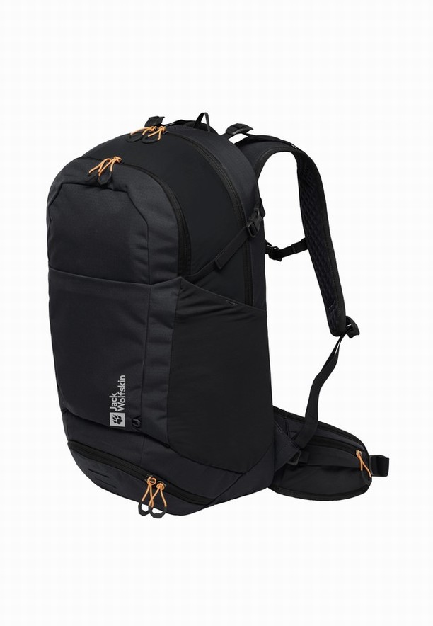 Black Women Jack Wolfskin Moab Jam Shape 30 Bike Backpack | 85559080