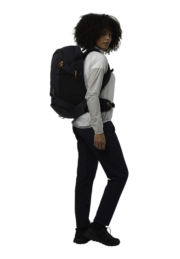 Black Women Jack Wolfskin Moab Jam Shape 30 Bike Backpack | 85559080