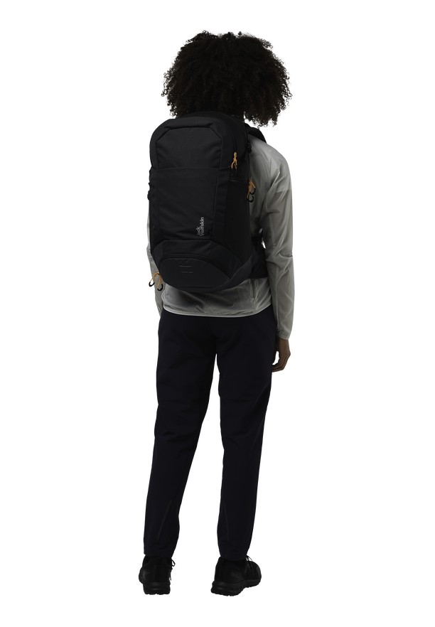 Black Women Jack Wolfskin Moab Jam Shape 30 Bike Backpack | 85559080