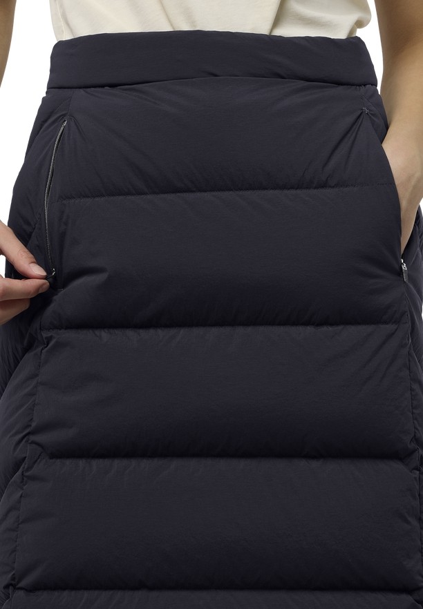 Black Women Jack Wolfskin Morgentau Skirts | 42945580