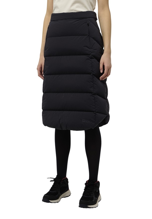 Black Women Jack Wolfskin Morgentau Skirts | 89163718