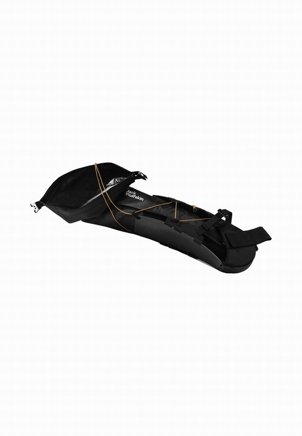 Black Women Jack Wolfskin Morobbia Seat Bike Bag | 33365252