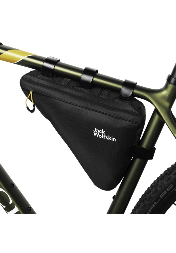 Black Women Jack Wolfskin Morobbia Triangle Bike Bag | 34747792