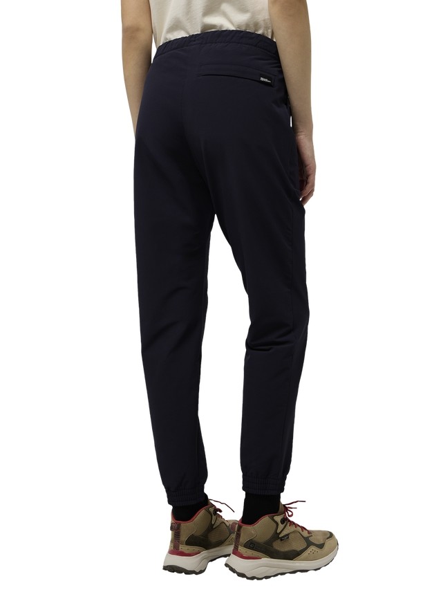 Black Women Jack Wolfskin Newport Pants | 88815652