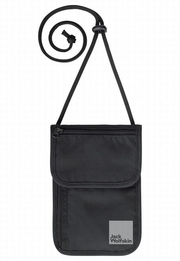 Black Women Jack Wolfskin Organizer Pouches | 28481453