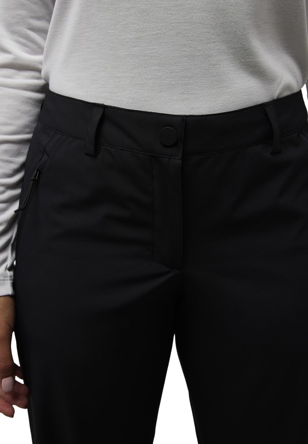Black Women Jack Wolfskin Parana Hiking Pants | 74443991