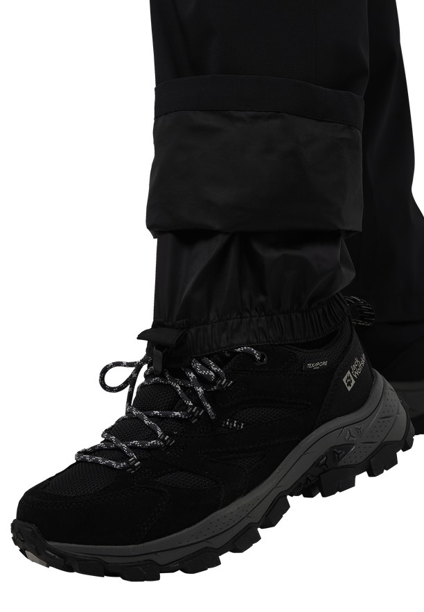 Black Women Jack Wolfskin Parana Hiking Pants | 74443991