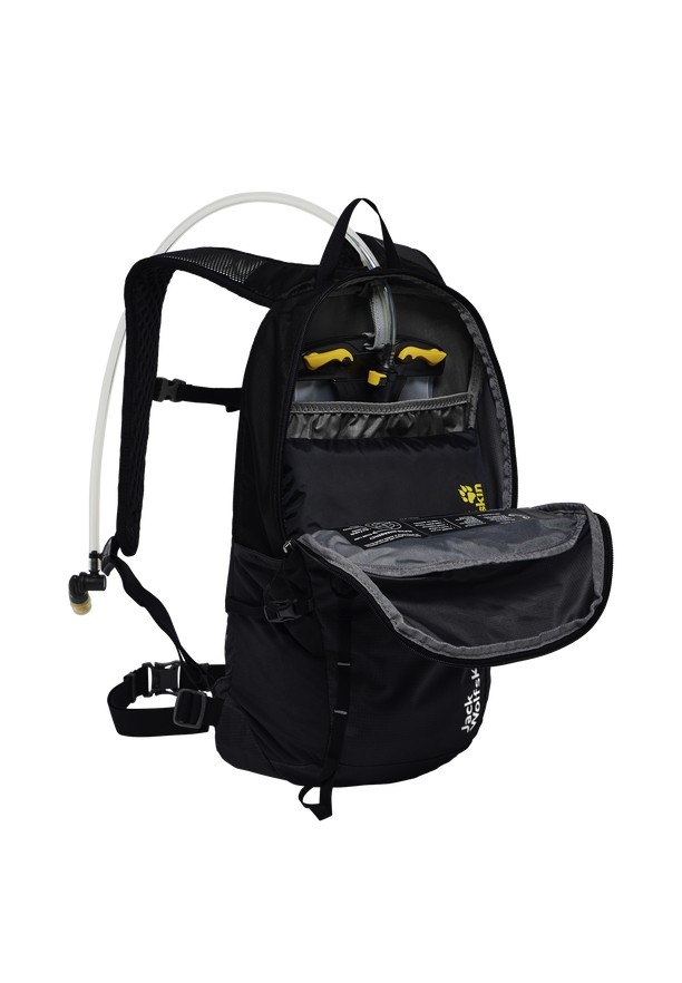 Black Women Jack Wolfskin Prelight Shape 15 Hiking Backpack | 81604966