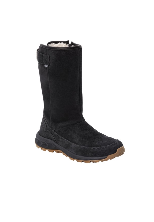 Black Women Jack Wolfskin Queenstown Texapore Boot H Winter Boots | 17314425