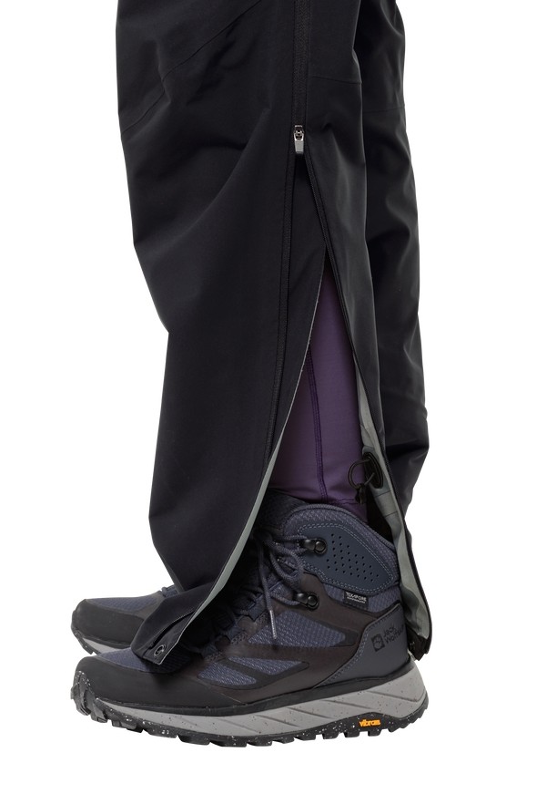 Black Women Jack Wolfskin Rainy Days 3l Pants | 57467296