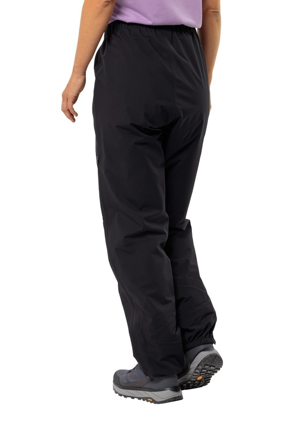 Black Women Jack Wolfskin Rainy Days 3l Pants | 57467296