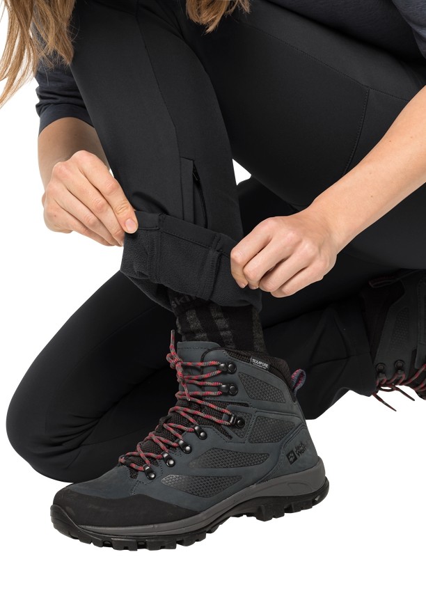 Black Women Jack Wolfskin Stollberg Hiking Pants | 15079987