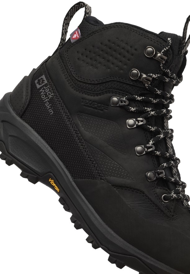 Black Women Jack Wolfskin Terraquest Arctic Texapore Mid Hiking Shoes | 99075267