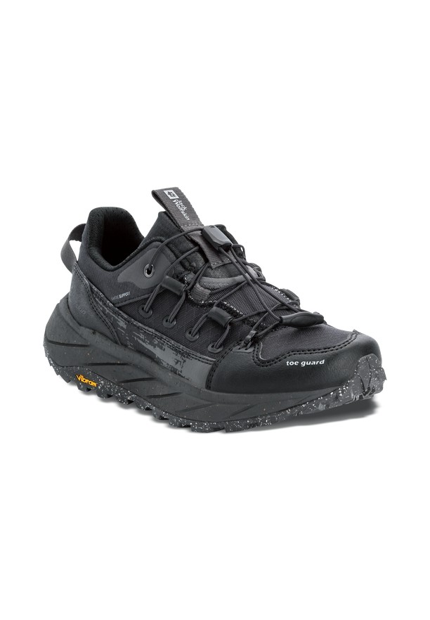 Black Women Jack Wolfskin Terraquest Low Hiking Shoes | 18789489