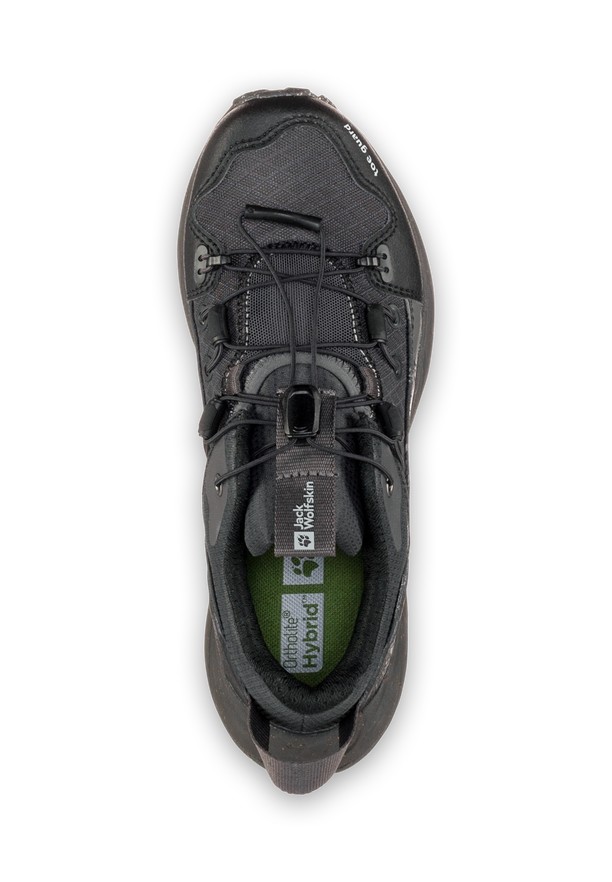 Black Women Jack Wolfskin Terraquest Low Hiking Shoes | 18789489
