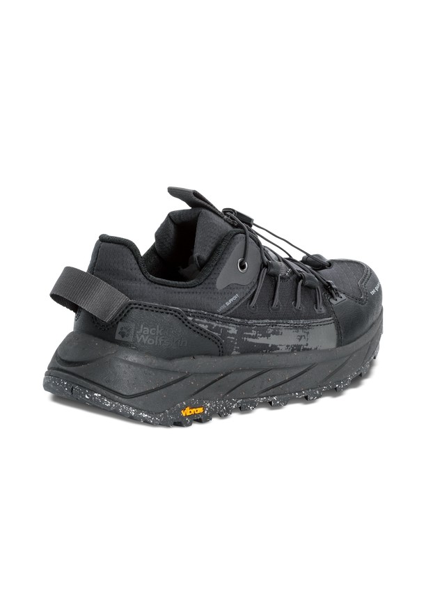 Black Women Jack Wolfskin Terraquest Low Hiking Shoes | 18789489