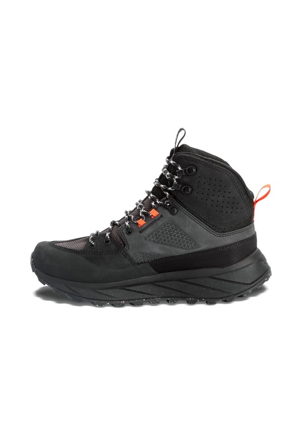 Black Women Jack Wolfskin Terraquest Texapore Mid Hiking Shoes | 55721119