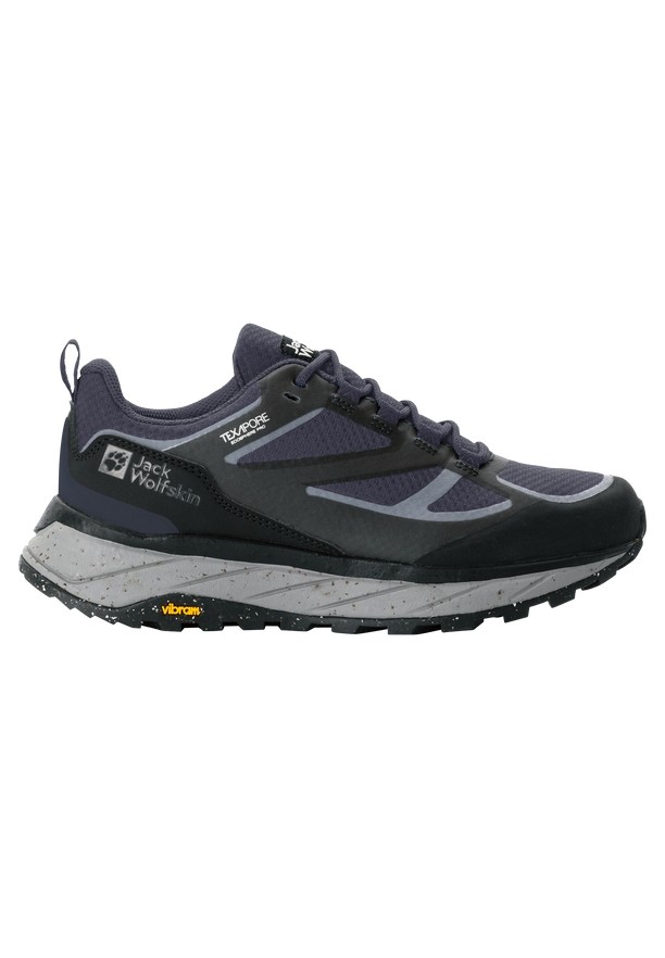 Black Women Jack Wolfskin Terraventure Texapore Low Hiking Shoes | 47330660