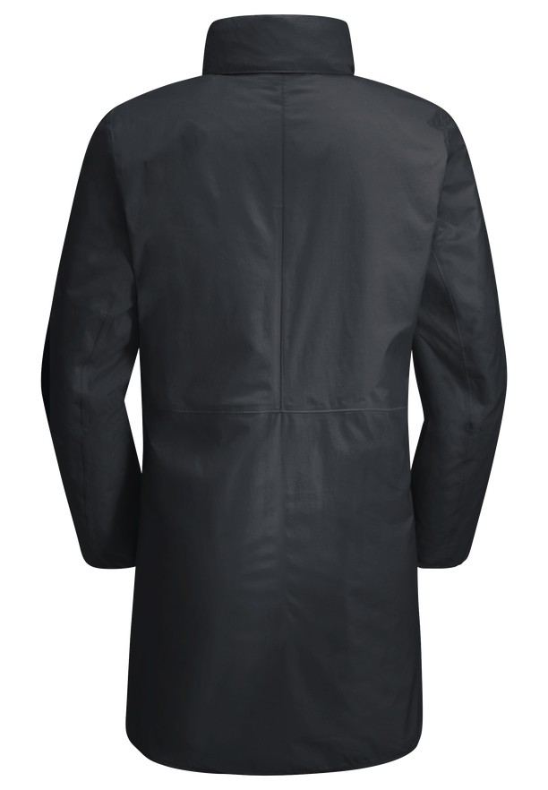 Black Women Jack Wolfskin Textor Coats | 35587387