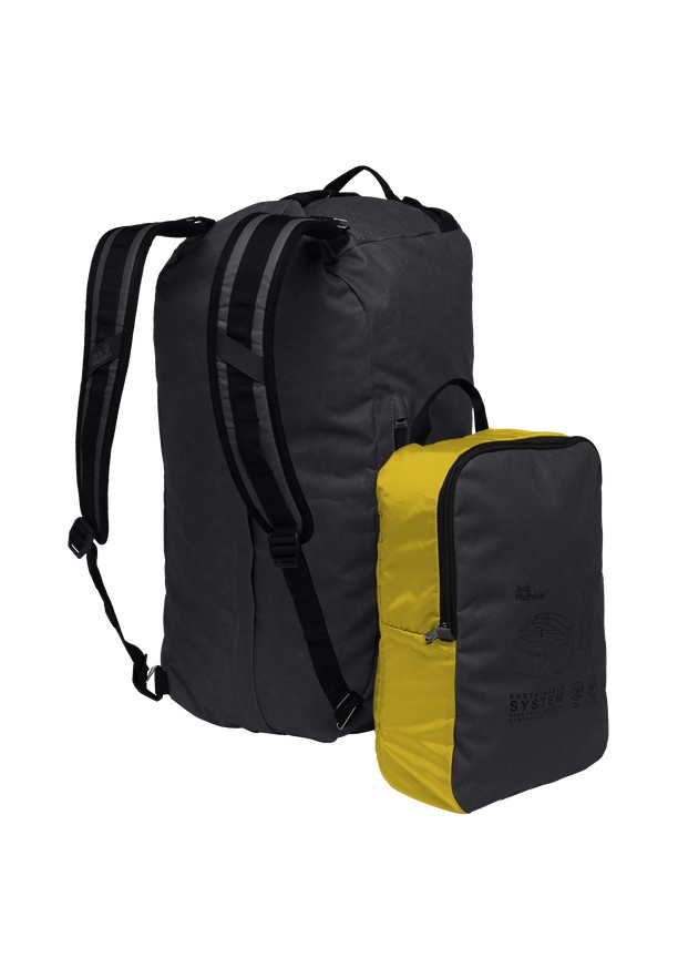Black Women Jack Wolfskin Traveltopia 45 Duffle Bags | 30956304