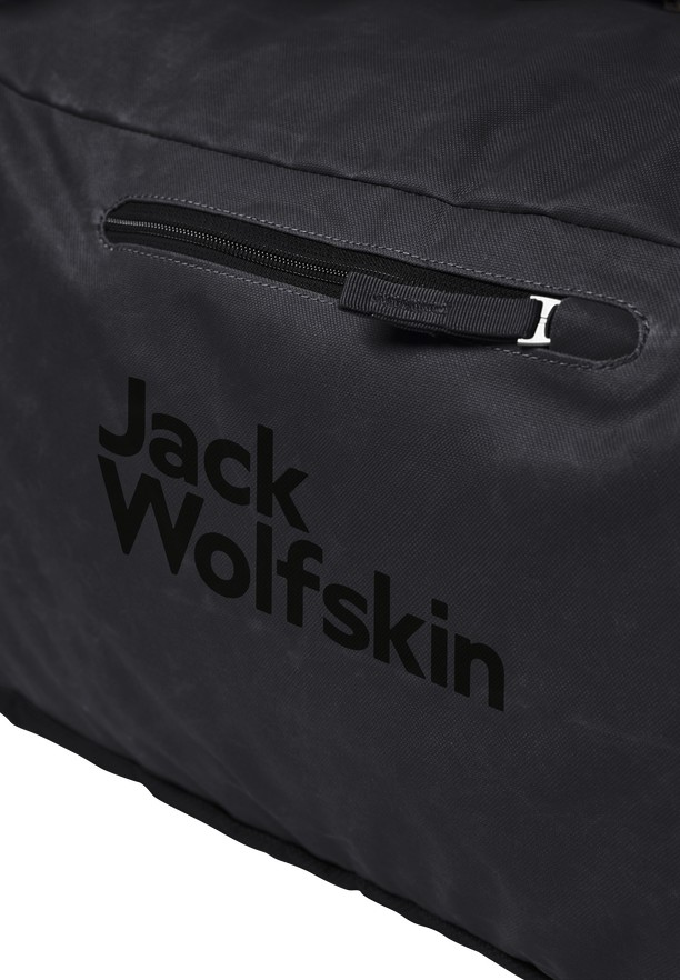 Black Women Jack Wolfskin Traveltopia 45 Duffle Bags | 30956304