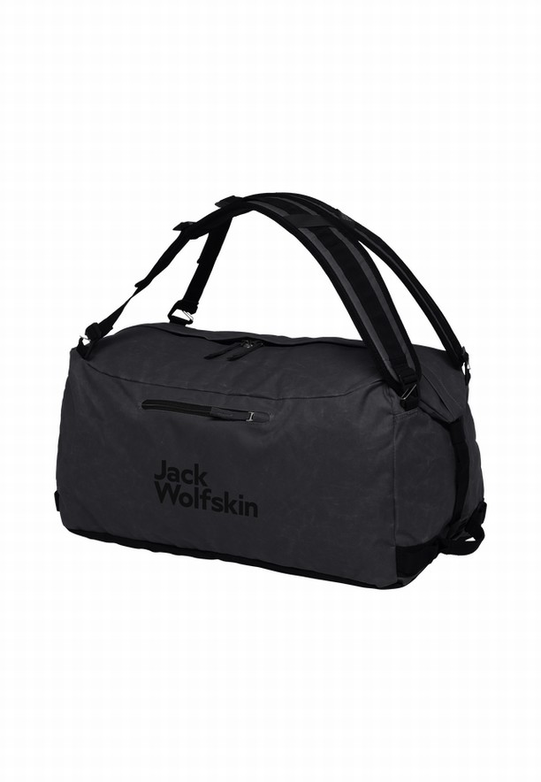 Black Women Jack Wolfskin Traveltopia 45 Duffle Bags | 30956304