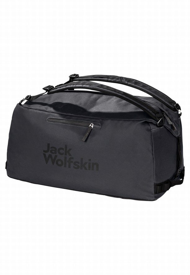 Black Women Jack Wolfskin Traveltopia 65 Duffle Bags | 86770760