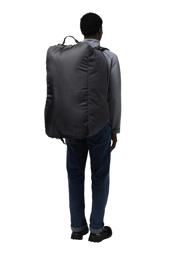 Black Women Jack Wolfskin Traveltopia 85 Duffle Bags | 27980614