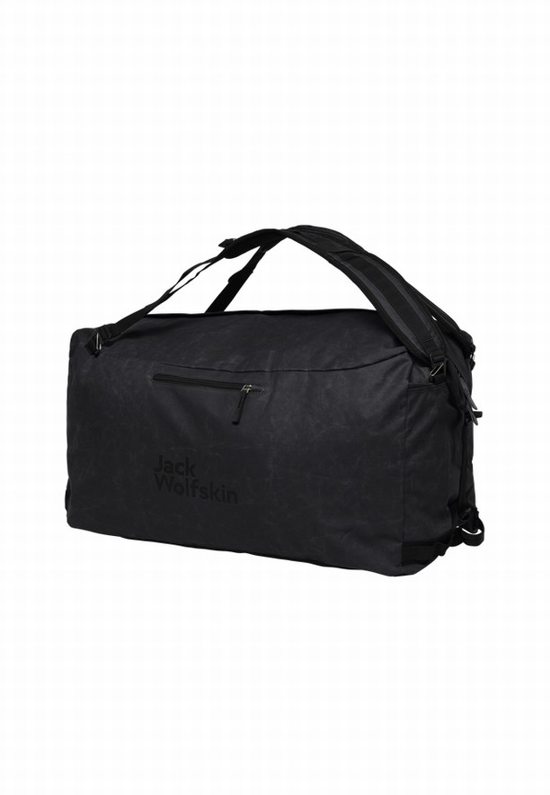Black Women Jack Wolfskin Traveltopia 85 Duffle Bags | 27980614