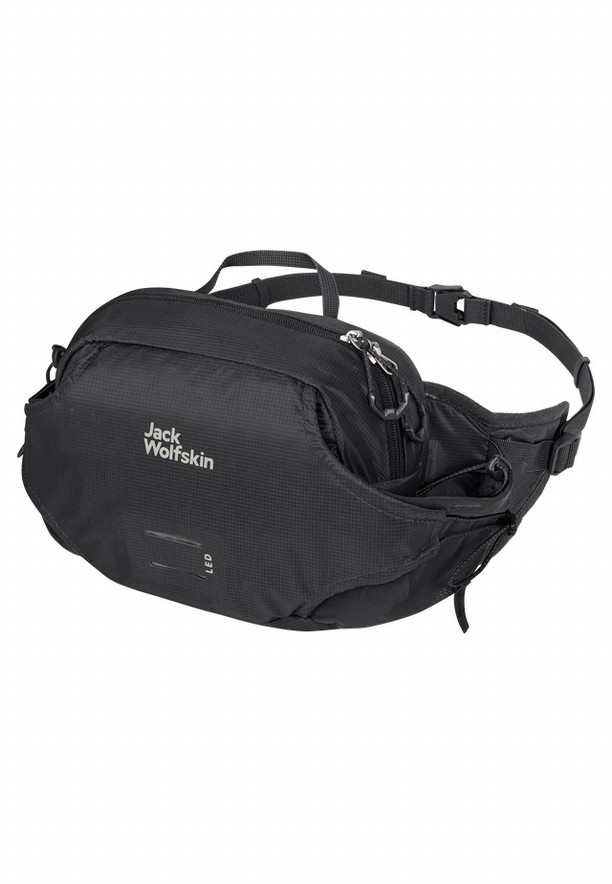 Black Women Jack Wolfskin Velo Trail Bum Bag | 41488762