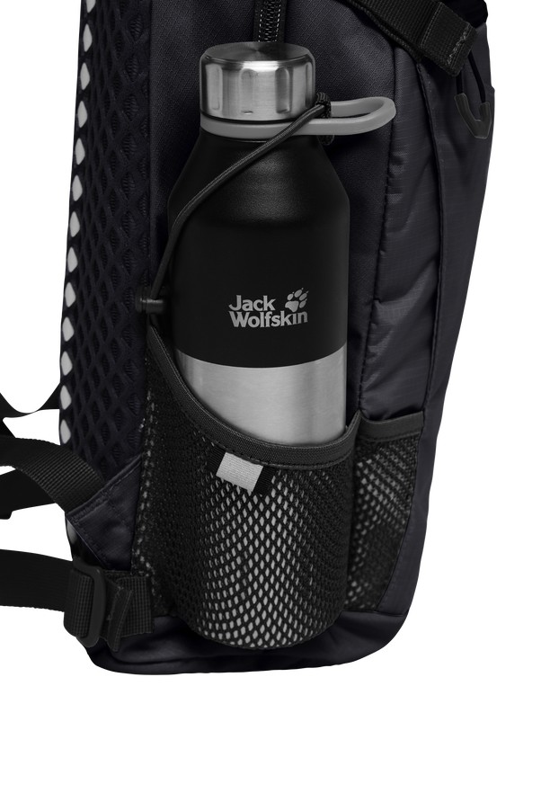 Black Women Jack Wolfskin Velocity 12 Bike Backpack | 92600203