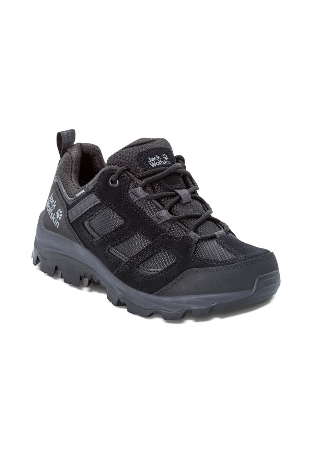 Black Women Jack Wolfskin Vojo 3 Texapore Low Hiking Shoes | 22870656