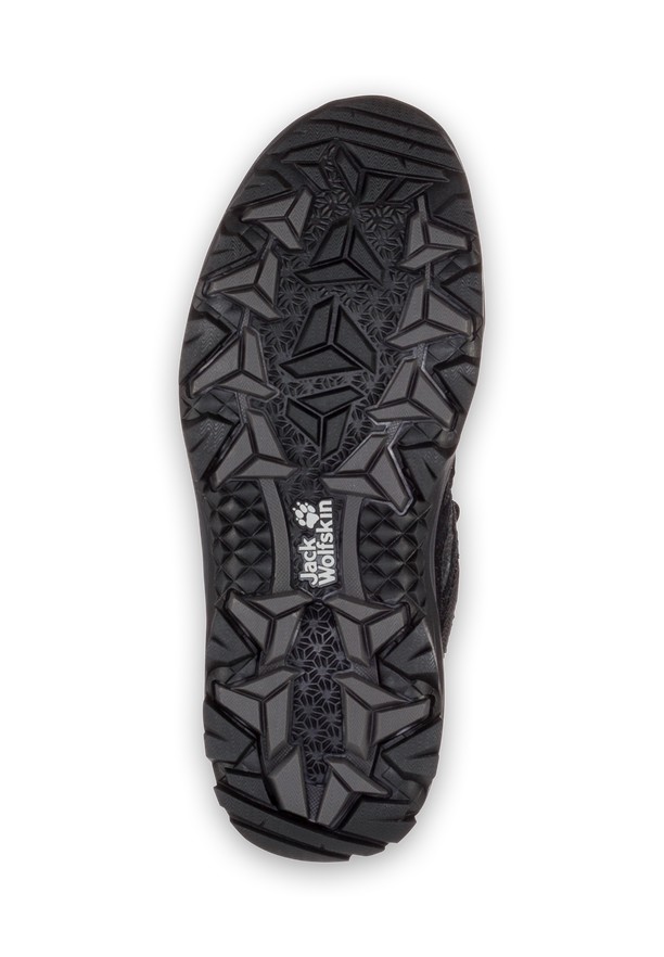Black Women Jack Wolfskin Vojo 3 Texapore Low Hiking Shoes | 22870656