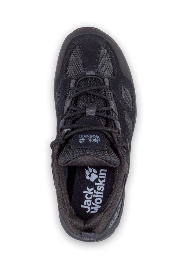 Black Women Jack Wolfskin Vojo 3 Texapore Low Hiking Shoes | 22870656