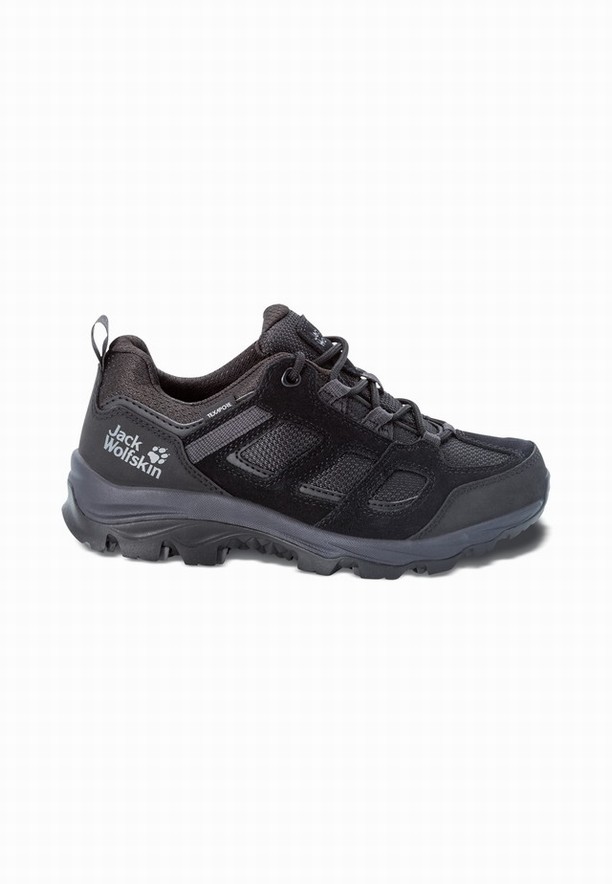 Black Women Jack Wolfskin Vojo 3 Texapore Low Hiking Shoes | 22870656
