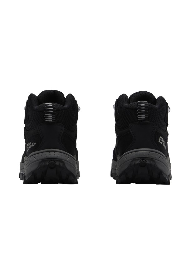Black Women Jack Wolfskin Vojo Tour Lt Texapore Mid Hiking Shoes | 26417439