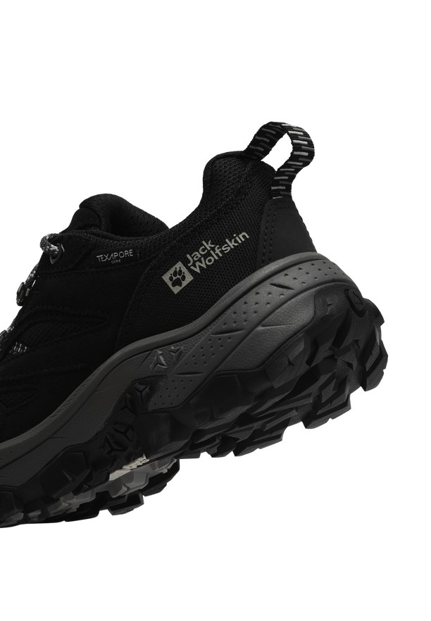 Black Women Jack Wolfskin Vojo Tour Texapore Low Hiking Shoes | 51826586